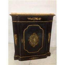 Victorian Marble Top Bronze Mounted Sideboard