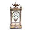 Image 1 : French bronze & enamel mantle clock