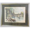 Image 2 : "Paris Scene" signed George dated '95