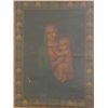 Image 1 : After Raphael print on canvas "Madonna & Child"