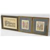 Image 1 : Colored engraving with pair lithographs