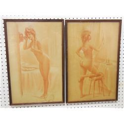 Pair "Vanity Fair Call Girl" prints