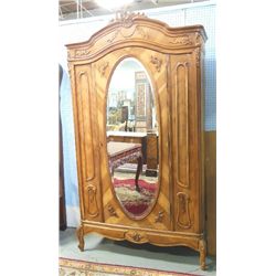 French carved armoire ca, 1900