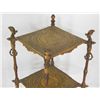 Image 5 : 3 bronze, brass & metal tables