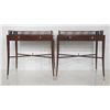 Image 1 : Pair Bolier bar tables with pull out shelves