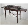 Image 2 : Pair Bolier bar tables with pull out shelves