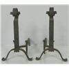 Image 3 : 2 pairs andirons