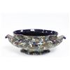 Image 1 : 19th c. cobalt blue enamel bowl marked