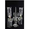 Image 3 : Pair 2 arm crystal candelabrum
