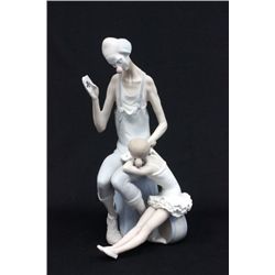 Lladro "Magician Clown & Ballerina"