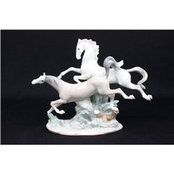 Lladro  "Galloping Horses"