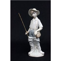 Lladro "Boy Fisherman"