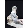 Image 2 : Lladro "Pensive Boy with Bluebird"