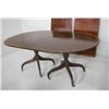 Image 2 : Banded double pedestal dining room table