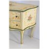 Image 3 : Italian Floral Paint Decorated Ribbon Front Chest