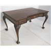 Image 1 : Mahogany Ball and Claw Gadrooned Edge Desk