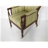 Image 3 : Regency style shaped library chair