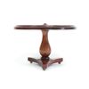 Image 3 : Miniature Regency mahogany pedestal center table