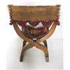 Image 5 : Italian folding savanarolla chair ca. 17th c.