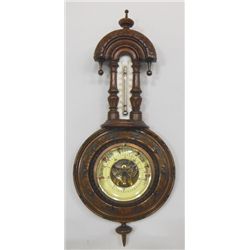 Fac Barometer 19th c. porcelain face barometer