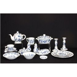 Blue Danube dinnerware set