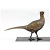 Image 2 : Pair of Bronze Pheasants Mounted on Marble Base