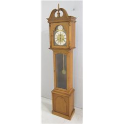 Walnut Grandmother clock