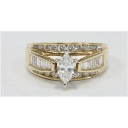 14kt. Diamond Engagement Ring