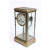 Image 4 : Crystal & Brass regulator clock