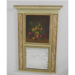 19th c. Trumeau mirror
