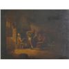 Image 1 : Oil painting "Dutch Tavern Scene"