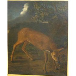 French School Gilt Framed Oil on Canvas