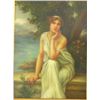 Image 1 : 20thc. J. Reynolds painting on porcelain signed