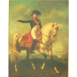 20thc. W. Margenson painting on porcelain signed