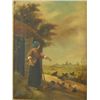 Image 1 : 19th c. gilt framed Dutch oil painting signed JGS