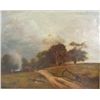 Image 1 : Oil painting "Landscape" attributed S.R. Percy