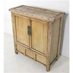 Wooden 2 door Asian chest