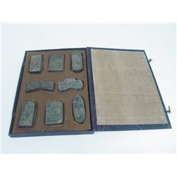 Chinese inkstone in case