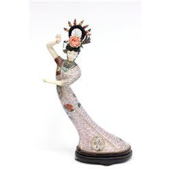 Circa 1930-1940's Chinese Cloisonne Figure