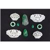 Image 1 : Lot of 8 Chinese Jade Pieces