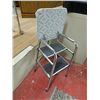 Image 2 : VINTAGE CHROME STEP STOOL - 1950'S