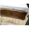 Image 3 : QUEEN BED FRAME - DARK WALNUT - NEW