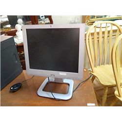 HP COMPUTER MONITOR - NO POWER CORD