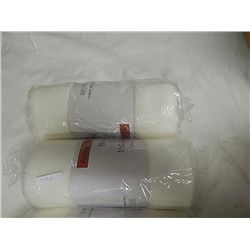 FLEECE BLANKETS - NEW - 2 WHITE PER LOT