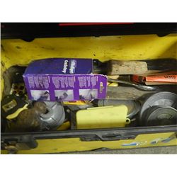 STANLEY TOOL BOX & TOOLS