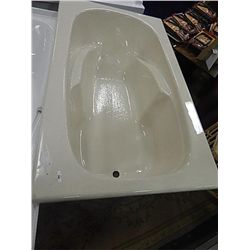 NEW SOAKER BATHTUB - ALMOND