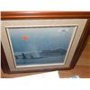 Image 1 : FRAMED PICTURE - WHALES