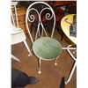 Image 1 : VINTAGE WROUGHT IRON PATIO CHAIRS - 2