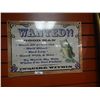 Image 1 : METAL SIGN - WANTED