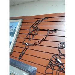 WROUGHT IRON WALL HANGING - BALLERINA